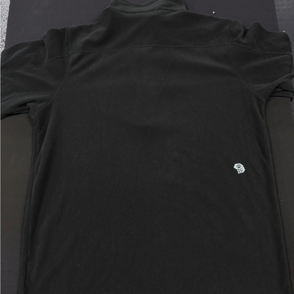 Mountain Hardwear Black Zip-Up Fleece - Picture 3 of 3